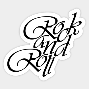 Rock And Roll Sticker